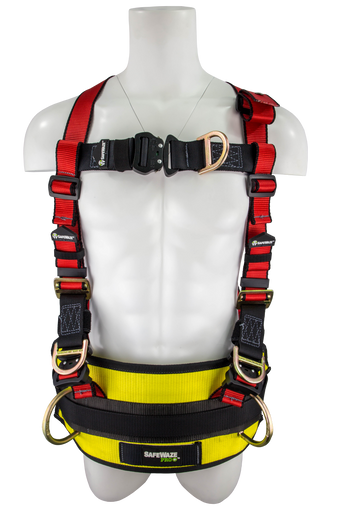 SAFEWAZE PRO+ FS77635-OD Oil Derrick Fall Protection Harness - Western ...