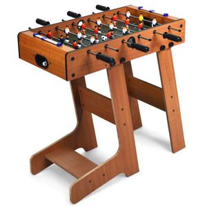 Space Saving Table Football with Durable Handle and 2 Footballs B593-TY580402