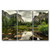 Yosemite Mountain Stream 3-Piece Wall Art Framed Print on Canvas Q280-GWATHC67841