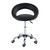 Black Saddle Adjustable Hydraulic Rolling Swivel Massage Salon Stool Chair Q280-AOBL0696