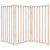 Dog Gate Set of 3 Solid fir wood 59.1 in Foldable Dog Gate A949-352270