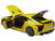 Lexus LFA Pearl Yellow with Red and Black Interior 1/18 Model Car by Autoart F977-78854