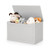 Safety Hinge Wooden Chest Organizer Toy Storage Box-Gray B593-HW55248color