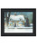 Snow Softly Falling 1 Black Framed Print Wall Art N270-407412