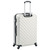 Hardcase Trolley Set 3 pcs Bright Silver ABS A949-91887