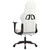 Gaming Chair White and Pink Faux leather, Metal, Plywood Adjustable A949-3143708