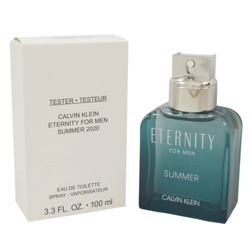 ETERNITY SUMMER 2020 TESTER 3.3 EAU DE TOILETTE SPRAY FOR MEN