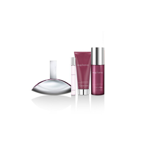 EUPHORIA 4 PCS SET FOR WOMEN: 3.4 EAU DE PARFUM SPRAY + 10 ML EAU DE PARFUM SPRAY + 3.4 SENSUAL SKIN LOTION + 5 OZ SENSUAL BODY MIST EUPHORIA 4 PCS SET FOR WOMEN: 3.4 EAU DE PARFUM SPRAY + 10 ML EAU DE PARFUM SPRAY + 3.4 SENSUAL SKIN LOTION + 5 OZ SENSUAL BODY MIST