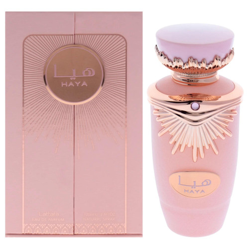 LATTAFA HAYA 3.4 EAU DE PARFUM SPRAY FOR WOMEN