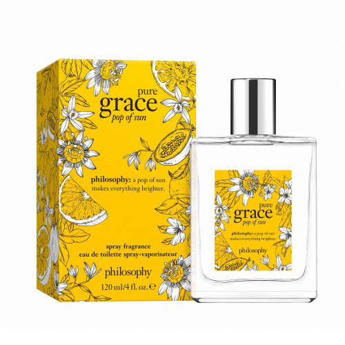 PHILOSOPHY PURE GRACE POP OF SUN 2 OZ EAU DE TOILETTE SPRAY FOR WOMEN PHILOSOPHY PURE GRACE POP OF SUN 2 OZ EAU DE TOILETTE SPRAY FOR WOMEN