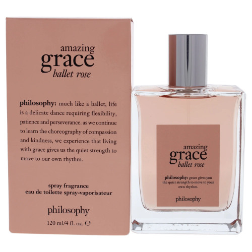 PHILOSOPHY PURE GRACE NUDE ROSE 2 OZ EAU DE TOILETTE SPRAY