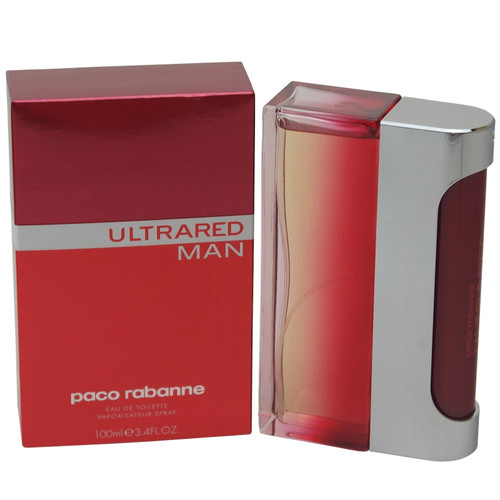 PACO RABANNE ULTRARED 3.4 EAU DE TOILETTE SPRAY FOR MEN PACO RABANNE ULTRARED 3.4 EAU DE TOILETTE SPRAY FOR MEN