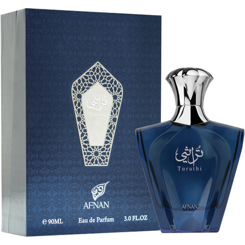 AFNAN TURATHI BLUE 3 OZ EAU DE PARFUM SPRAY FOR MEN