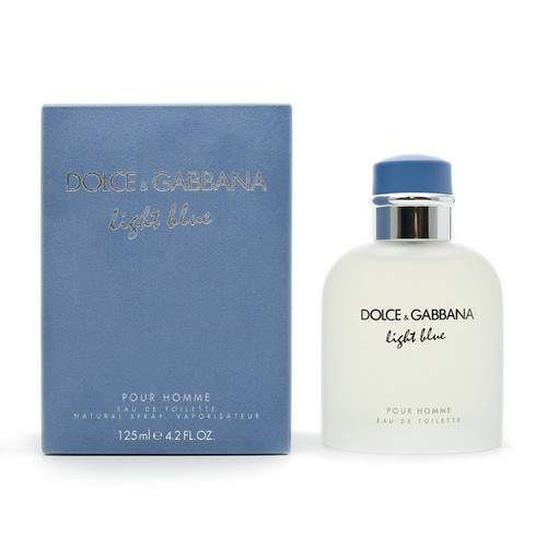 DOLCE & GABBANA LIGHT BLUE 4.2 EAU DE TOILETTE SPRAY FOR MEN