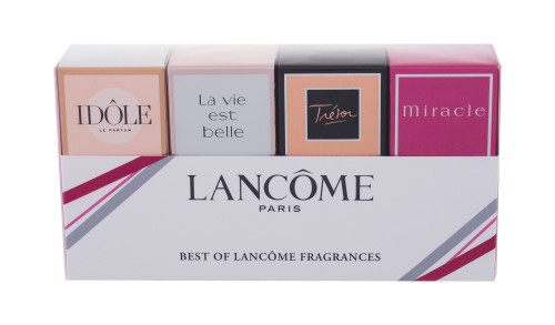 LANCOME 4 PCS SET SET INDIVIDUALLY BOXED: IDOLE 0.16 EAU DE PARFUM + LA VIE EST BELLE 0.135 EAU DE PARFUM + TRESOR 0.25 EAU DE PARFUM + MIRACLE 0.16 EAU DE PARFUM LANCOME 4 PCS SET SET INDIVIDUALLY BOXED: IDOLE 0.16 EAU DE PARFUM + LA VIE EST BELLE 0.135 EAU DE PARFUM + TRESOR 0.25 EAU DE PARFUM + MIRACLE 0.16 EAU DE PARFUM