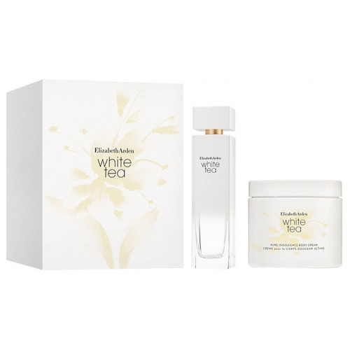 WHITE TEA 2 PCS SET: 3.4 EAU DE TOILETTE SPRAY + 13.5 OZ BODY CREAM