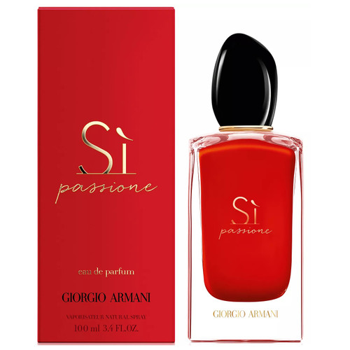 ARMANI SI PASSIONE 3.4 EAU DE PARFUM SPRAY ARMANI SI PASSIONE 3.4 EAU DE PARFUM SPRAY