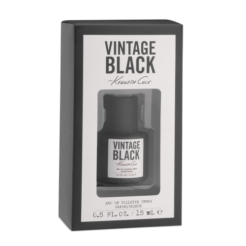 KENNETH COLE VINTAGE BLACK 0.5 EAU DE TOILETTE SPRAY FOR MEN