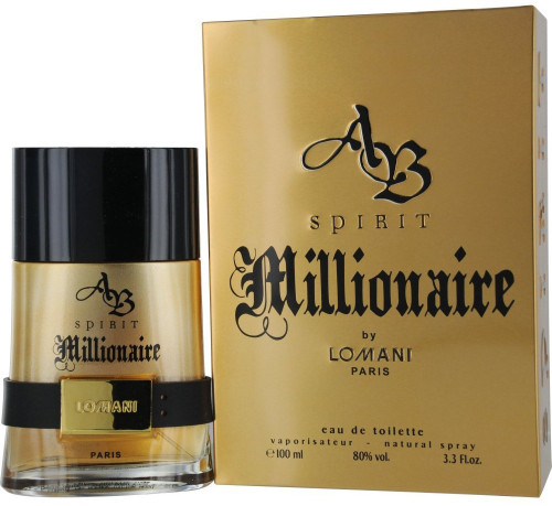 AB SPIRIT MILLIONAIRE 3.4 EAU DE TOILETTE SPRAY FOR MEN