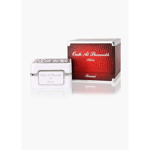 RASASI OUDH AL SHAMOUKH SILVER 1.23 BAKHOOR INCENSE