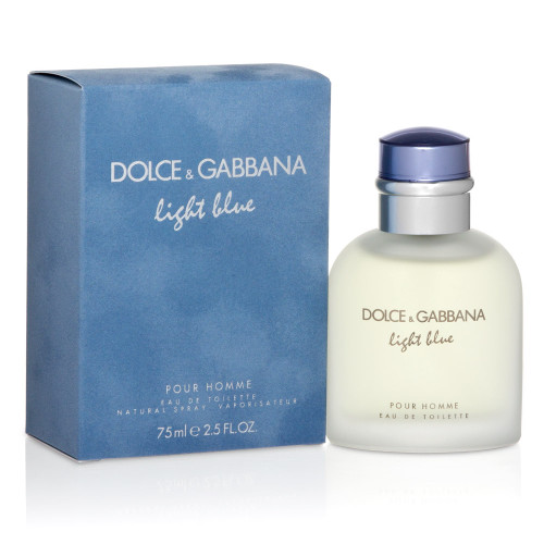 DOLCE & GABBANA LIGHT BLUE 2.5 EAU DE TOILETTE SPRAY FOR MEN