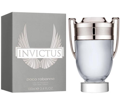 PACO RABANNE INVICTUS 3.4 EAU DE TOILETTE SPRAY FOR MEN PACO RABANNE INVICTUS 3.4 EAU DE TOILETTE SPRAY FOR MEN
