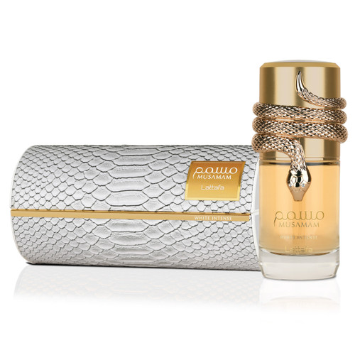 LATTAFA MUSAMAM WHITE INTENSE 3.4 EAU DE PARFUM SPRAY LATTAFA MUSAMAM WHITE INTENSE 3.4 EAU DE PARFUM SPRAY