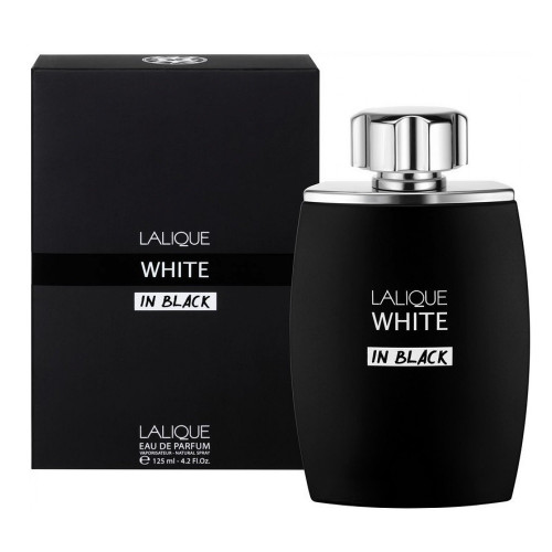 LALIQUE WHITE IN BLACK 4.2 EAU DE PARFUM SPRAY FOR MEN