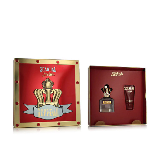 JEAN PAUL GAULTIER SCANDAL 2 PCS SET FOR MEN: 1.7 EAU DE TOILETTE SPRAY + 2.5 SHOWER GEL