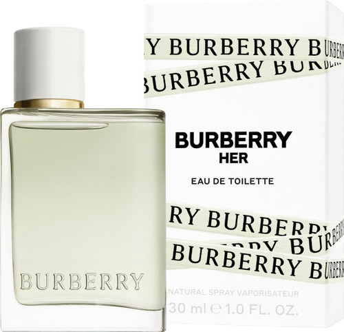 BURBERRY HER 1 OZ EAU DE TOILETTE SPRAY BURBERRY HER 1 OZ EAU DE TOILETTE SPRAY