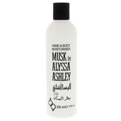 ALYSSA ASHLEY MUSK 10 OZ HAND & BODY MOISTURISER