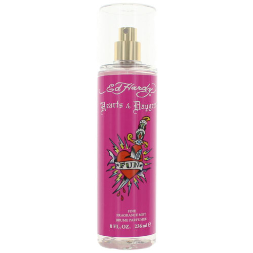 ED HARDY HEARTS & DAGGERS 8 OZ FINE FRAGRANCE MIST