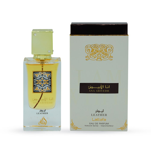 LATTAFA ANA ABIYEDH LEATHER 2.04 EAU DE PARFUM SPRAY