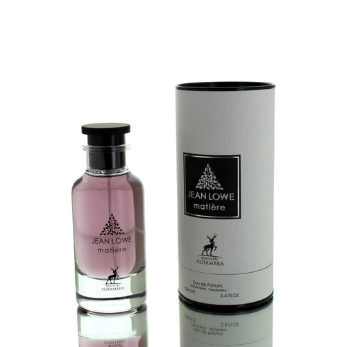 LATTAFA ALHAMBRA JEAN LOWE MATIERE 3.4 EAU DE PARFUM SPRAY LATTAFA ALHAMBRA JEAN LOWE MATIERE 3.4 EAU DE PARFUM SPRAY