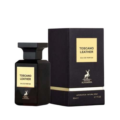 ALHAMBRA TOSCANO LEATHER 2.7 EAU DE PARFUM SPRAY FOR MEN