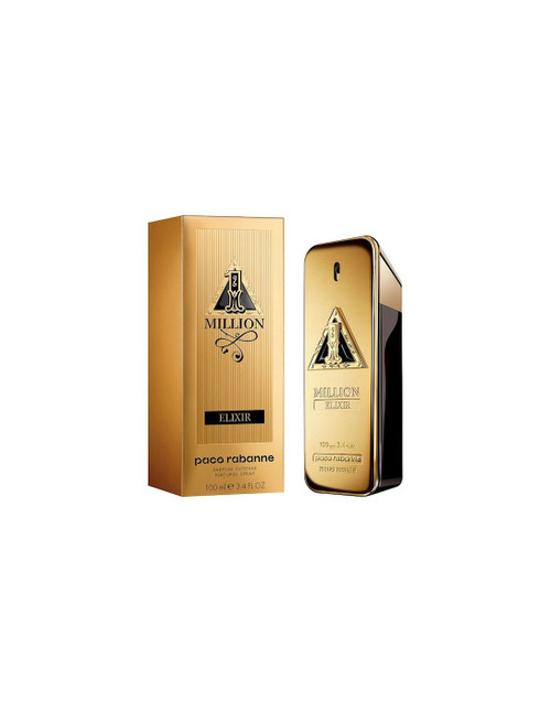 PACO RABANNE ONE MILLION ELIXIR 3.4 PARFUM INTENSE SPRAY FOR MEN PACO RABANNE ONE MILLION ELIXIR 3.4 PARFUM INTENSE SPRAY FOR MEN