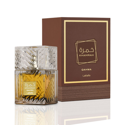 LATTAFA KHAMRAH QAHWA 3.4 EAU DE PARFUM SPRAY LATTAFA KHAMRAH QAHWA 3.4 EAU DE PARFUM SPRAY