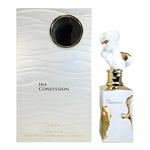 LATTAFA HER CONFESSION 3.4 EAU DE PARFUM SPRAY LATTAFA HER CONFESSION 3.4 EAU DE PARFUM SPRAY
