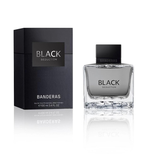 ANTONIO BANDERAS BLACK SEDUCTION 3.4 EAU DE TOILETTE SPRAY FOR MEN