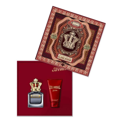 JEAN PAUL GAULTIER SCANDAL 2 PCS SET FOR MEN: 1.7 EAU DE TOILETTE SPRAY + 2.5 SHOWER GEL. JEAN PAUL GAULTIER SCANDAL 2 PCS SET FOR MEN: 1.7 EAU DE TOILETTE SPRAY + 2.5 SHOWER GEL.