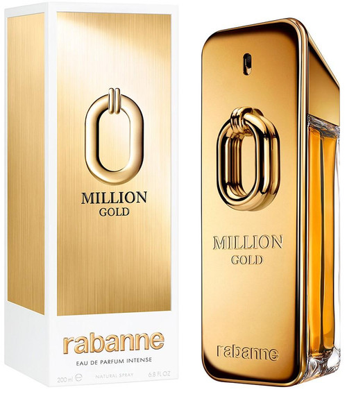 PACO RABANNE MILLION GOLD 6.8 EAU DE PARFUM INTENSE SPRAY FOR MEN PACO RABANNE MILLION GOLD 6.8 EAU DE PARFUM INTENSE SPRAY FOR MEN