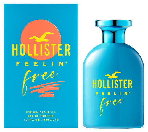 HOLLISTER FEELIN FREE 3.4 EAU DE TOILETTE SPRAY FOR MEN