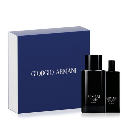 ARMANI CODE LE PARFUM 2 PCS SET FOR MEN: 2.5 PARFUM SPRAY + 0.5 PARFUM SPRAY ARMANI CODE LE PARFUM 2 PCS SET FOR MEN: 2.5 PARFUM SPRAY + 0.5 PARFUM SPRAY