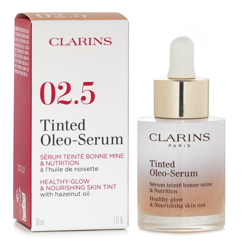 CLARINS TINTED OLEO 1 OZ SERUM 02.5 CLARINS TINTED OLEO 1 OZ SERUM 02.5