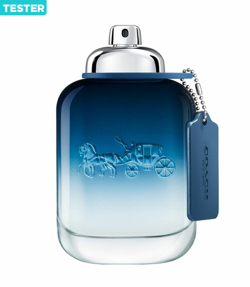 COACH BLUE TESTER 3.3 EAU DE TOILETTE SPRAY FOR MEN COACH BLUE TESTER 3.3 EAU DE TOILETTE SPRAY FOR MEN
