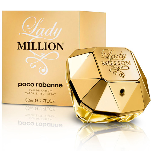 PACO RABANNE LADY MILLION 2.7 EAU DE PARFUM SPRAY PACO RABANNE LADY MILLION 2.7 EAU DE PARFUM SPRAY