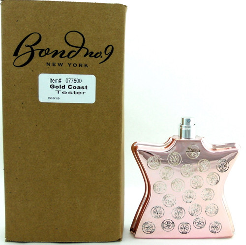 BOND NO. 9 GOLD COAST TESTER 3.4 EAU DE PARFUM SPRAY FOR WOMEN BOND NO. 9 GOLD COAST TESTER 3.4 EAU DE PARFUM SPRAY FOR WOMEN
