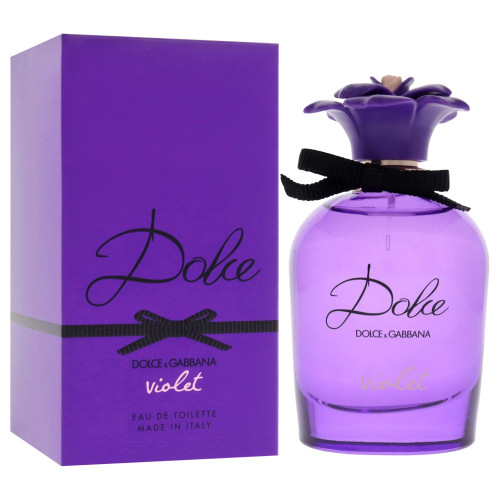 DOLCE & GABBANA DOLCE VIOLET 2.5 EAU DE TOILETTE SPRAY FOR WOMEN DOLCE & GABBANA DOLCE VIOLET 2.5 EAU DE TOILETTE SPRAY FOR WOMEN