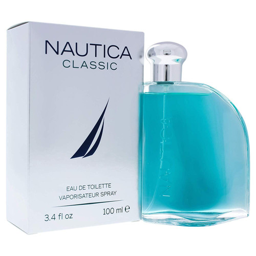 NAUTICA CLASSIC 3.4 EAU DE TOILETTE SPRAY FOR MEN NAUTICA CLASSIC 3.4 EAU DE TOILETTE SPRAY FOR MEN