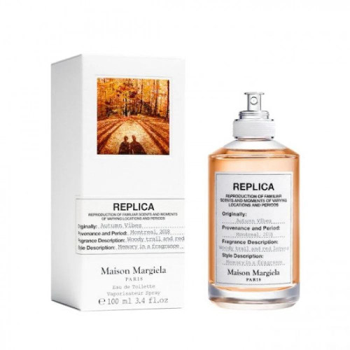 MAISON MARGIELA REPLICA AUTUMN VIBES 3.4 EAU DE TOILETTE SPRAY MAISON MARGIELA REPLICA AUTUMN VIBES 3.4 EAU DE TOILETTE SPRAY